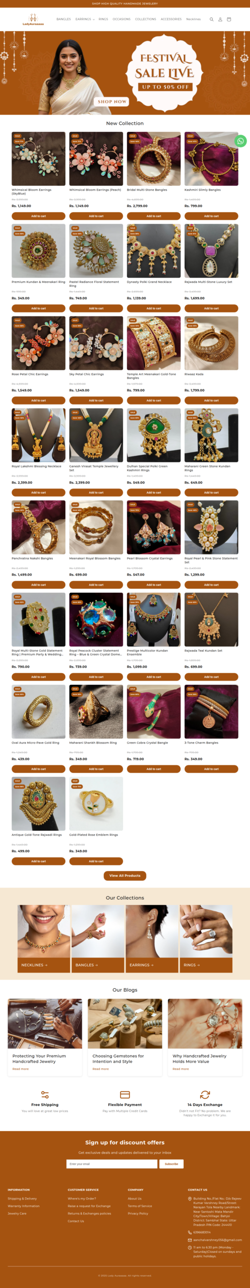 Webmaharaj Website Design Work Image 1